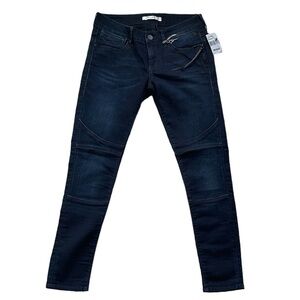 Mavi low rise stretch super skinny jeans left packet tassel